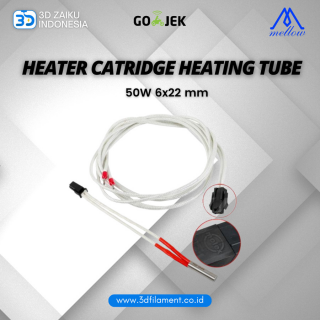 Mellow High Temperature Heater Catridge Heating Tube 50W 6x22 mm - 24V